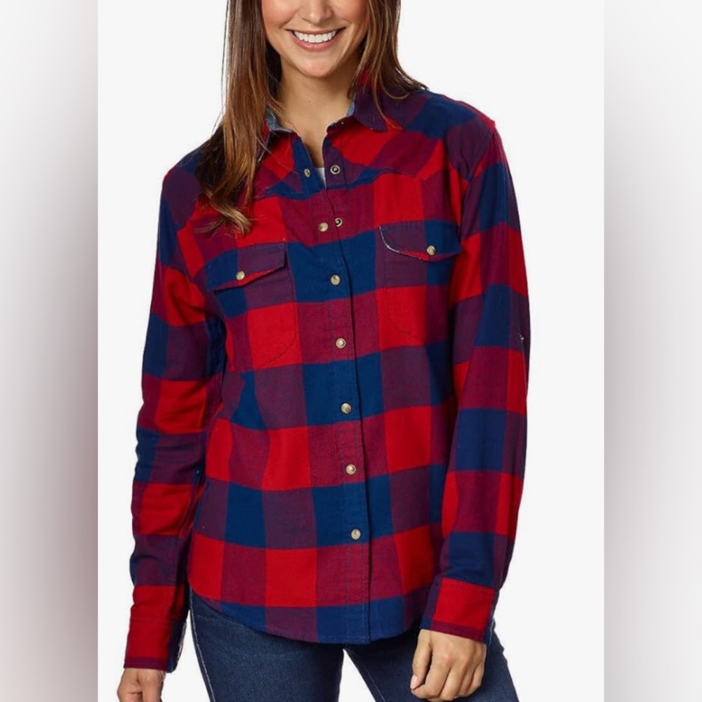 NEW Jachs Girlfriend Flannel.‎ XS